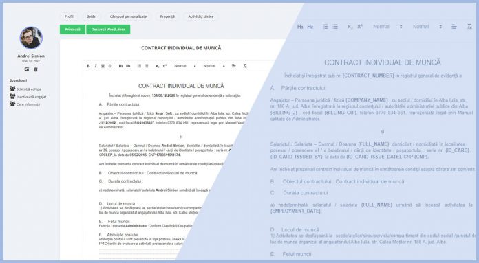 GenereazÄƒ Contracte Individuale De MuncÄƒ Completate Automat Cu Iflow