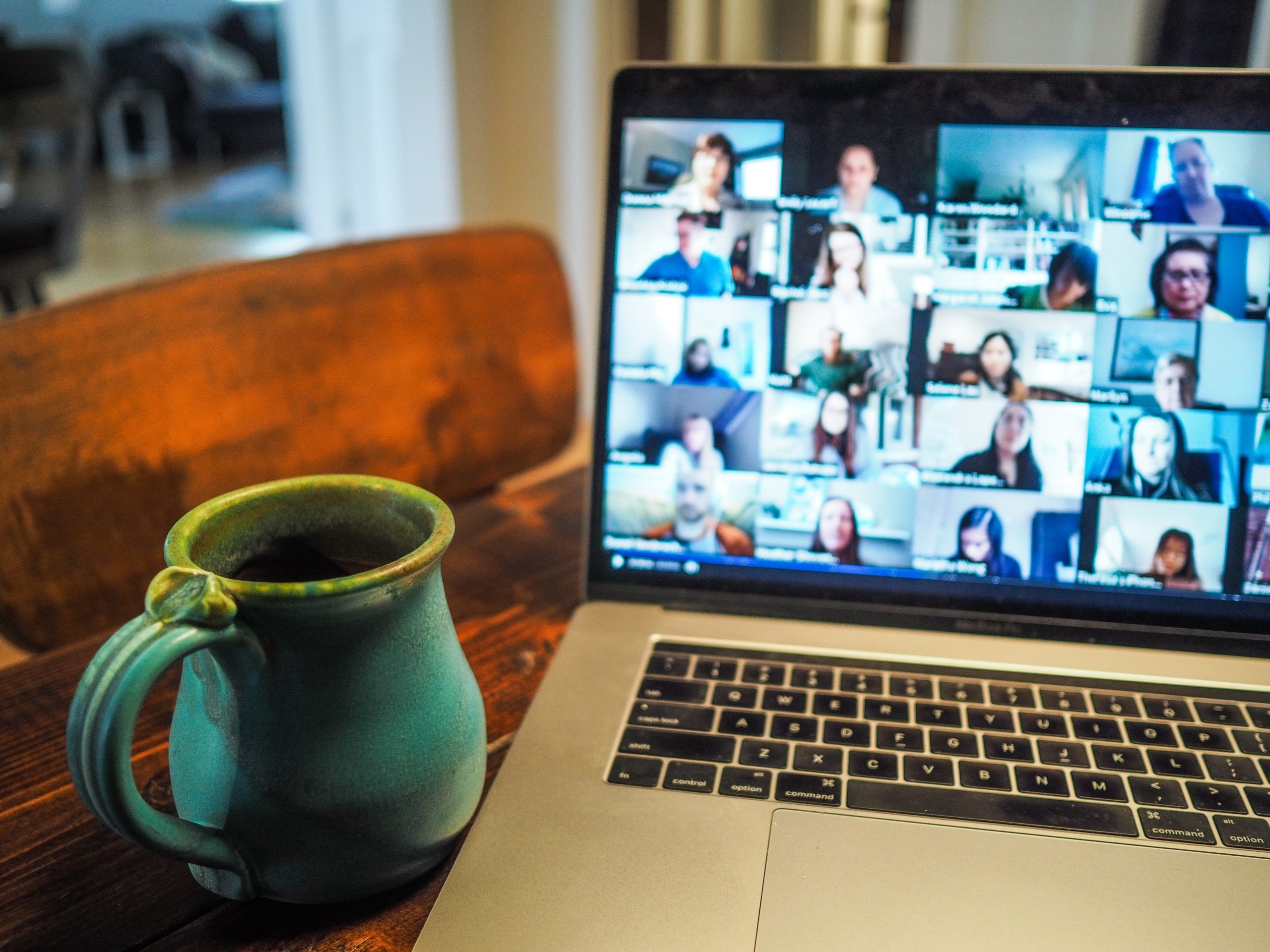 online meetings work from home