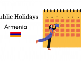 work holidays armenia