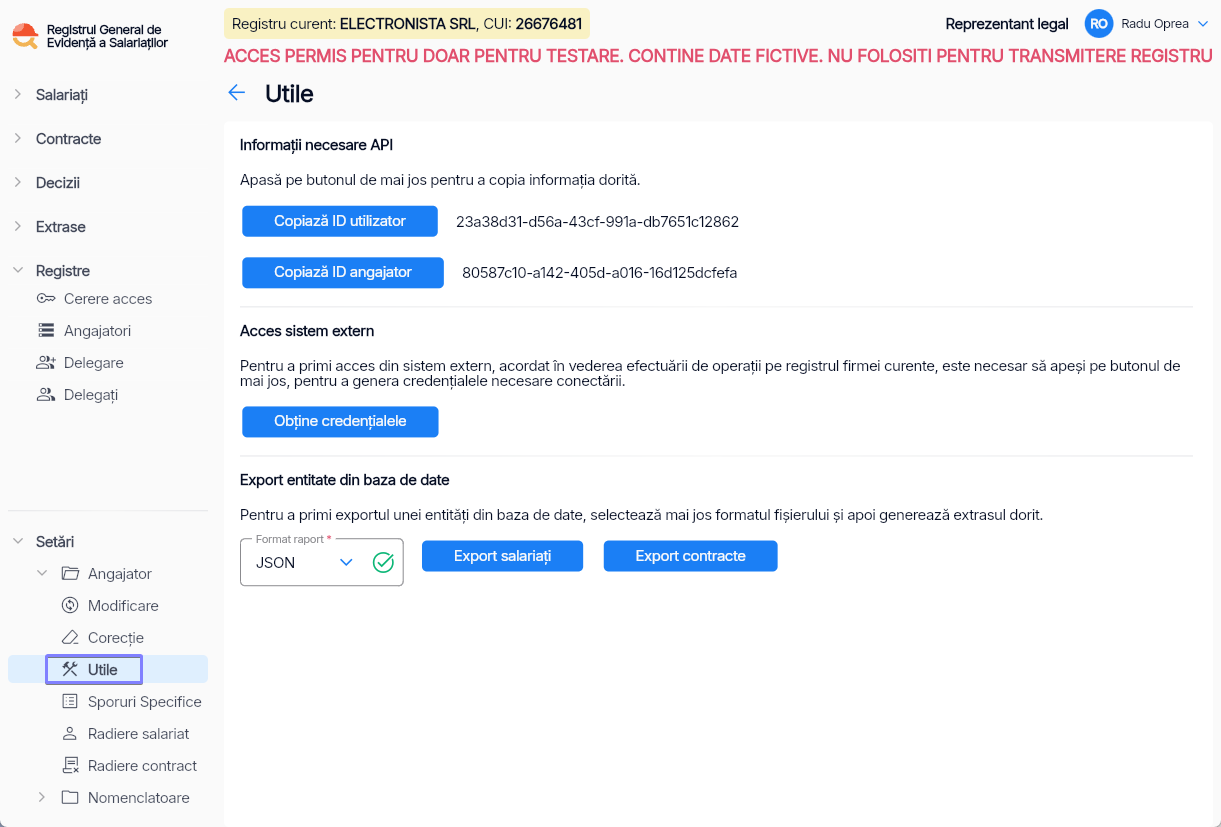 Imagine ilustrativă cu pașii pentru vizualizarea unor funcții utile în Reges Online